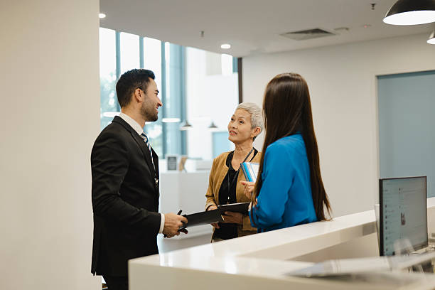 istock Diverse business colleagues working and discussion in modern office 2223469591