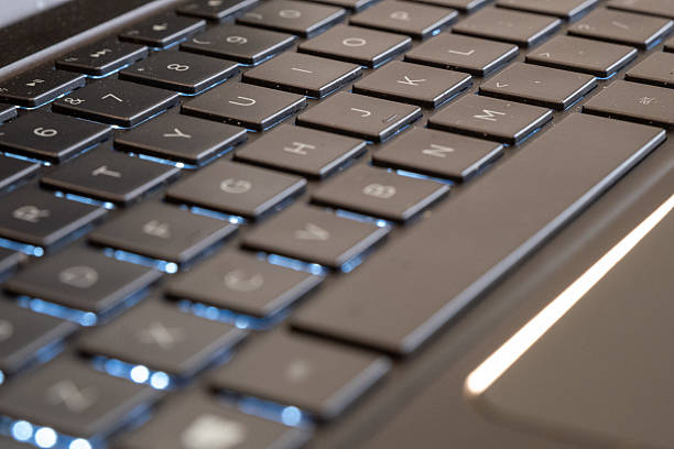 istock Computer keyboard close-up showing keys and layout for typing activities 2223469629