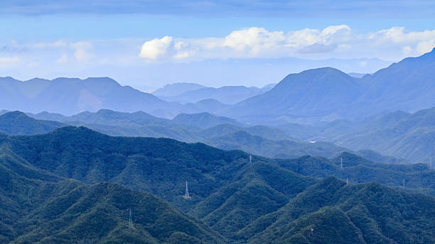 istock Layers of mountains and valleys (Mountains of Korea) 2223492006