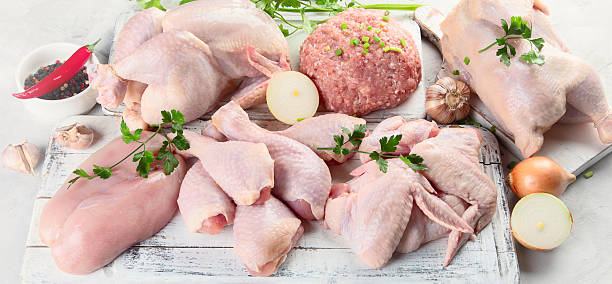 istock Different types of fresh chicken meat 2223492698