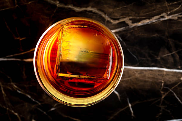 istock Elegant luxury cocktail in front of dark background 2223495511