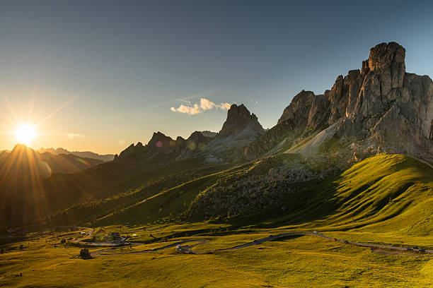 istock Sunset Over Passo Giau, Italian Dolomites 2223495613