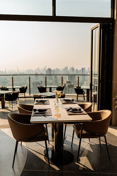 istock Rooftop Bar Terrace With Bangkok City View 2223514894