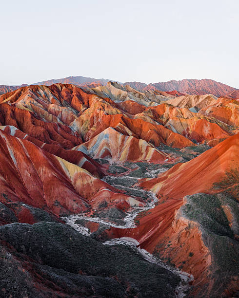 istock Rainbow Mountains within Danxia-Zhangye-Geopark in China 2223523721