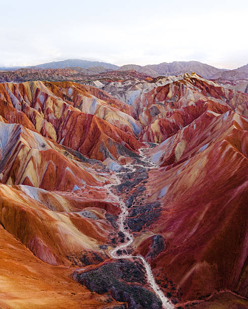 istock Rainbow Mountains within Danxia-Zhangye-Geopark in China 2223523729