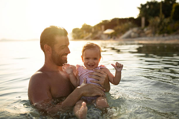 istock Special moments with my dad on the beach at sunset 2223527808