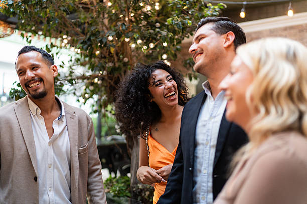 istock Friends talking on restaurant outdoors 2223530330