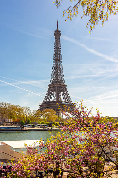 istock Eiffel tower and Seine river in spring, Paris, France 2223534723