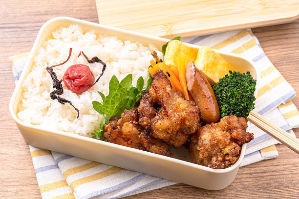 Fried chicken lunch box