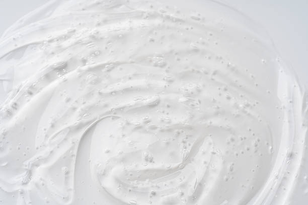 istock Liquid Gel Moisturizer with Tiny Bubbles, Air-Infused Jelly Texture in Extreme Close-Up Shot 2223543065