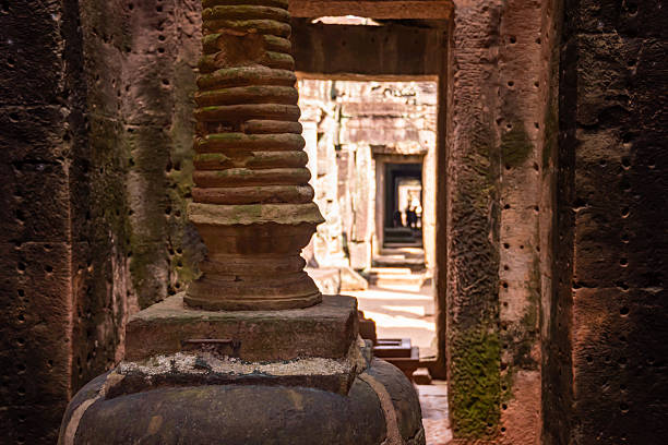 Ancient temple ruins in Cambodia