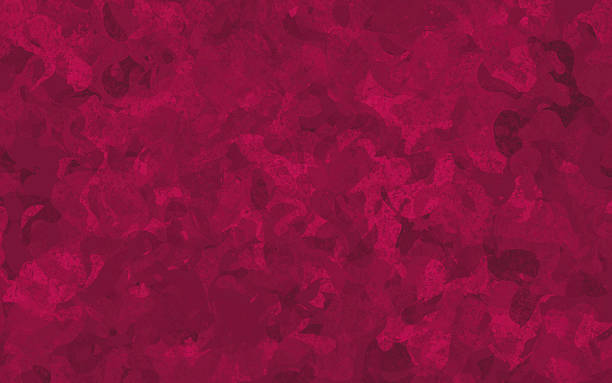 istock Abstract Watercolor Background in Vivid Red Brush Strokes 2223552456
