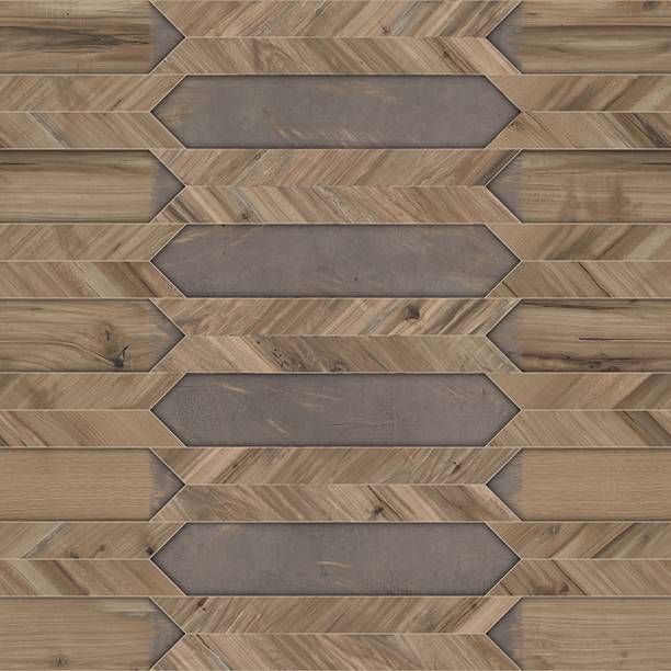 istock Geometric decor. Marble and wooden textured. Parquet floor elements. Leaves design. 2223554292
