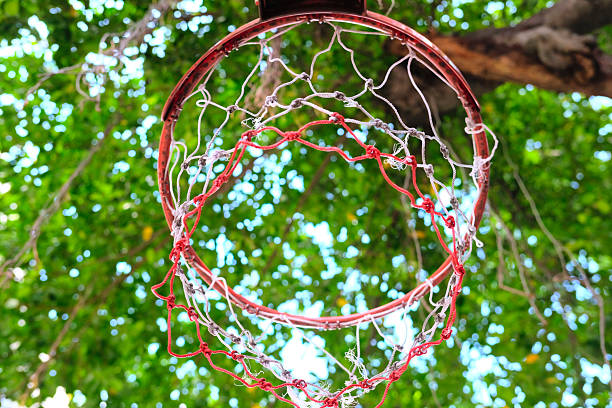 istock hoop with basketball hoop 2223554795