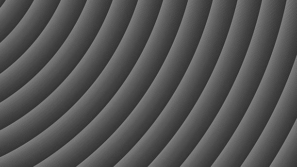 Abstract silver/grey background with elegant curved lines creating a dynamic, modern, and textured pattern
