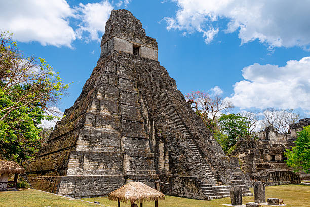Tikal Mayan Archaeological Zone in Guatemala