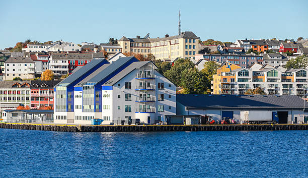 istock A scenic coastal town view with charming waterfront, Kristiansund 2223565285
