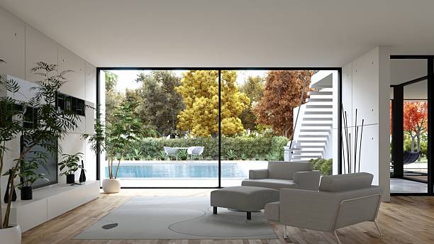 istock A Beautiful House with an Unusual Round Window 2223569009