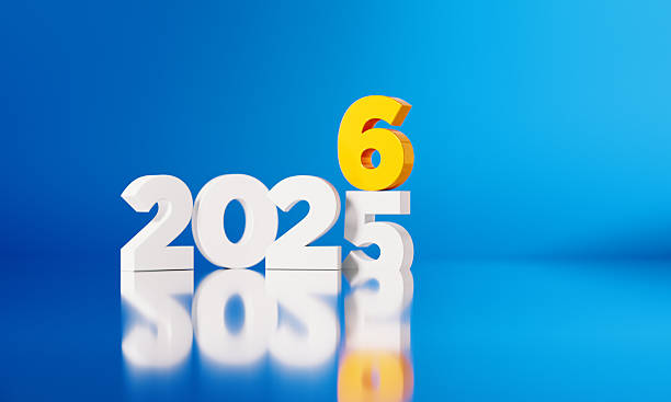 istock 2025 Changing To 2026 On Blue Background 2223588613