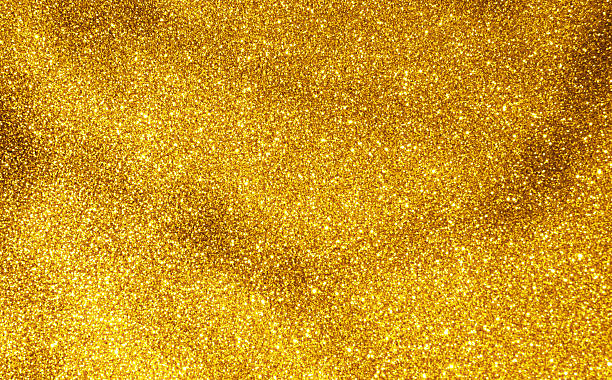 istock Golden yellow glitter bokeh background. 2223590171