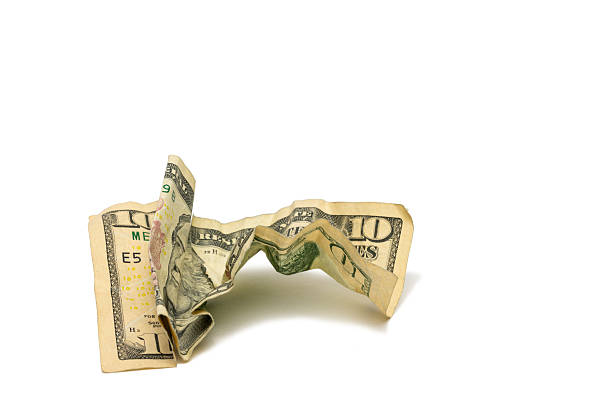 istock A Crumpled Ten Dollar Bill 2223592765