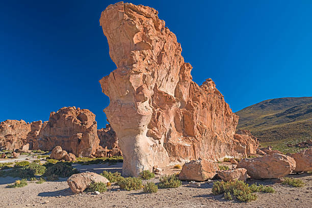 Dramatic Excarpment in the Siloli Desert in Bolivia