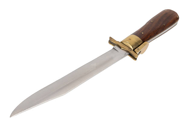 istock vintage hunting knife isolated on white 2223603210