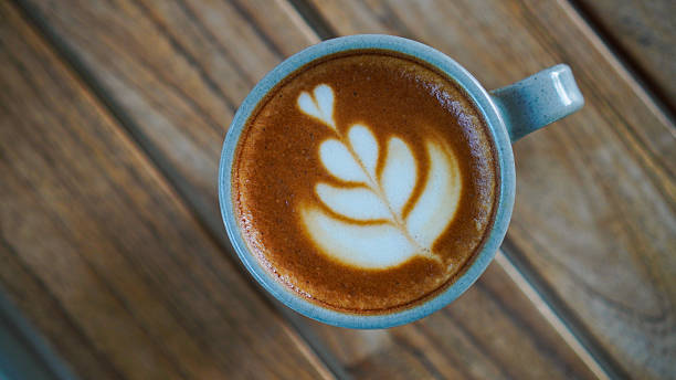 istock Latte art on a cup of coffee 2223605043