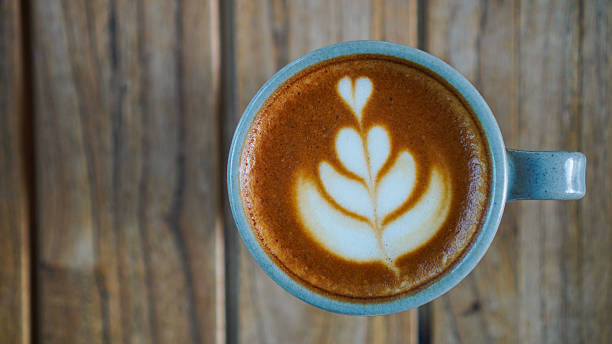istock Latte art on a cup of coffee 2223605083