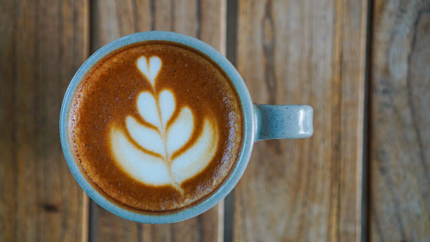 istock Latte art on a cup of coffee 2223605100