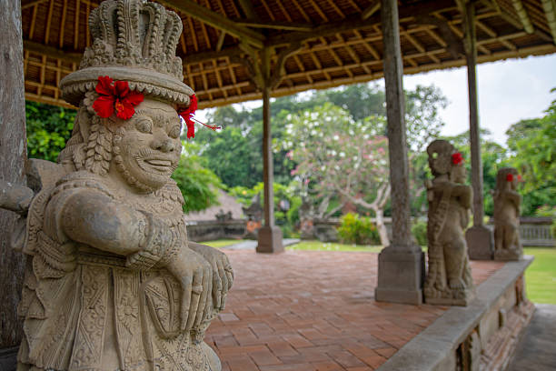 istock Pura Taman Ayun statues collection, Bali 2223606099