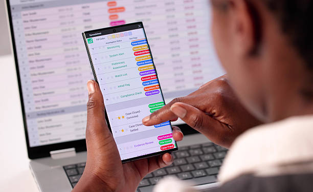 istock Busy Young Woman Analyzing Medical And Financial Data 2223628448