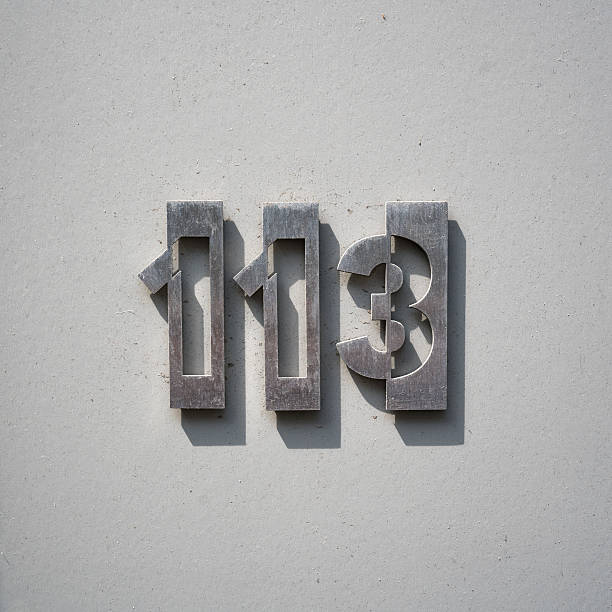 istock house number one hundred and thirteen (113) 2223630428