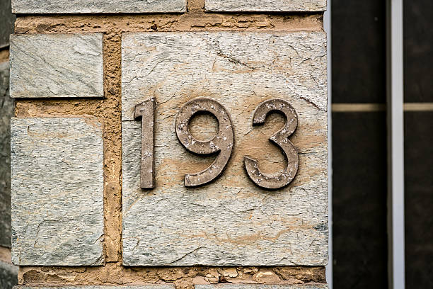istock house number one hundred and ninety three (193) 2223630439