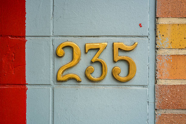 istock house number two hundred and thirty five (235) 2223630442