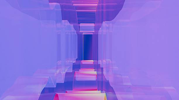 istock a purple and red abstract background with a blue and pink background 2223637108
