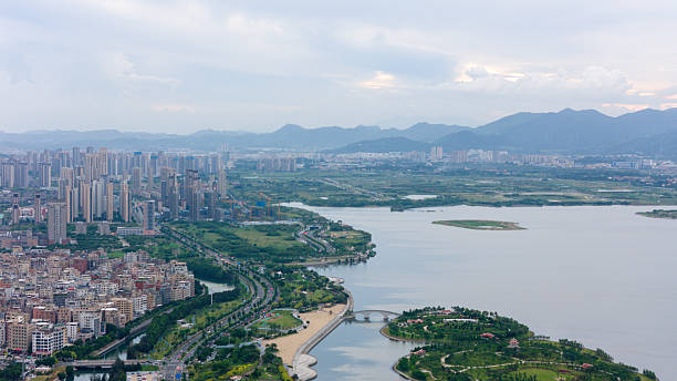 istock China Xiamen The Harmonious Coexistence of Urban Development and Natural Environment 2223639365