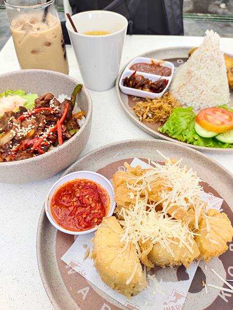 istock A cafe table captures the essence of modern Indonesian dining 2223640748