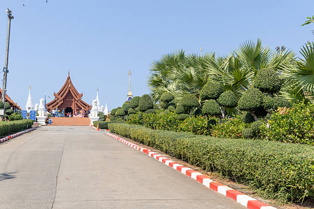 Wat Densari Sri Muangkaen is a  modern Buddhist temple about 40 minutes drive from the Center of Chiang Mai.