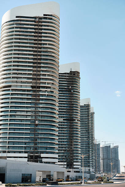 istock Modern high-rise buildings in urban business district 2223645837