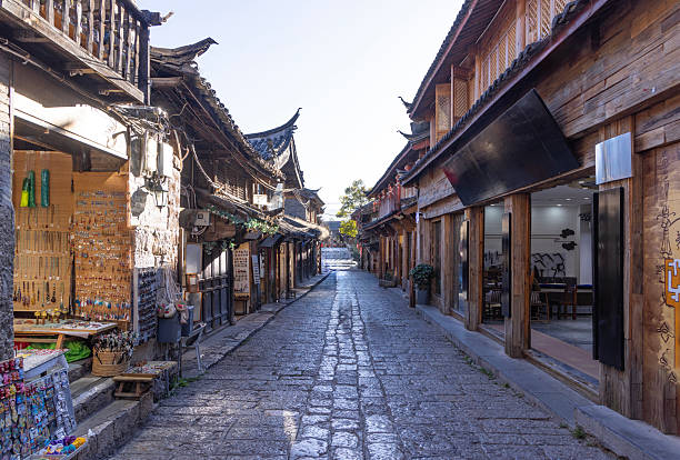 istock The ancient town of Shuhe under the sun 2223648436