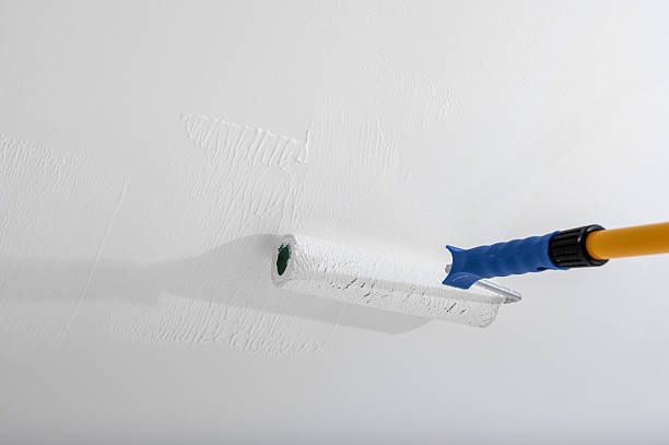 istock Applying paint to walls with a paint roller 2223655484
