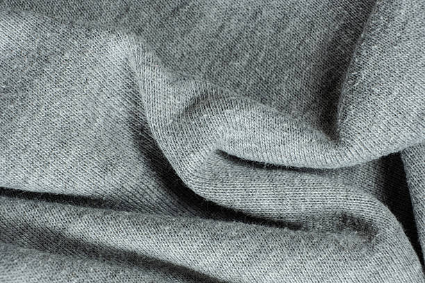 istock Macro texture fabric consisting of half cotton and half elastane. 2223659064