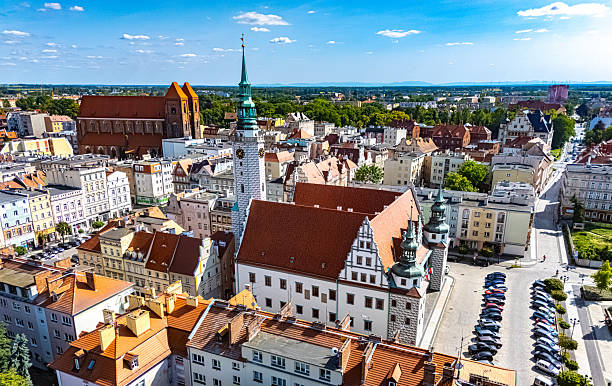 istock Architecture of Brzeg old town, Poland 2223662383