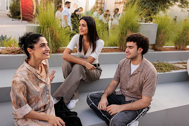 istock Friends Chatting Outdoors 2223662838