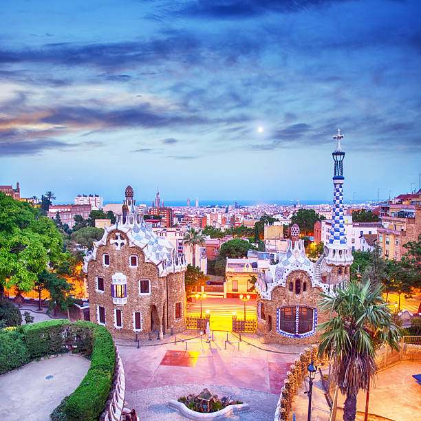 istock Park Guell in Barcelona, Spain 2223664660