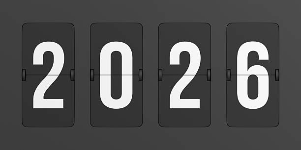 istock Flip black scoreboard 2026. 3D illustration 2223669944