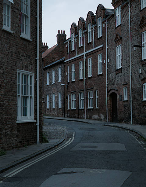istock Cobblestone Street with Historic Brick Buildings 2223670835