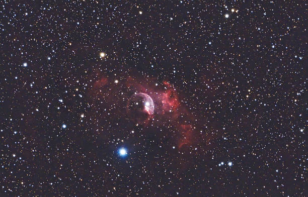 istock Bubble Nebula, an H II region emission nebula in the constellation Cassiopeia 2223679254