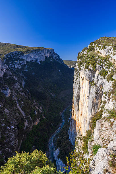 istock Verdon Gorge displaying impressive cliffs and Verdon river flowing at the bottom 2223679273